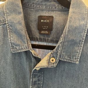 RVCA jean shirt